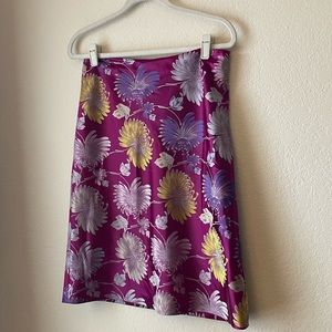 Vintage Vivienne Tam Jacquard Skirt